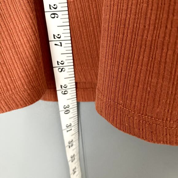 Torrid Orange Rust Auburn V-Neck Macrame Crochet Boho Summer Tank Top 1X - Picture 6 of 8